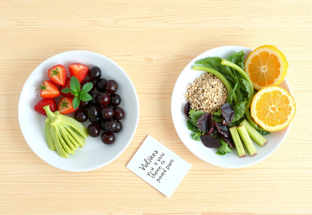 Repas équilibré et recommandations personnalisées